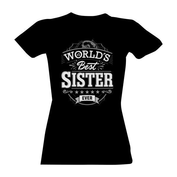 Tričko s potiskem Best Sister
