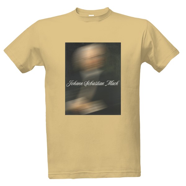 Tričko s potiskem Johann Sebastian Mach