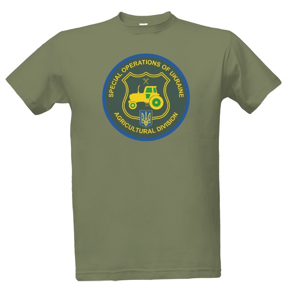 Tričko s potiskem Special Operation of Ukraine - Agricultural Division